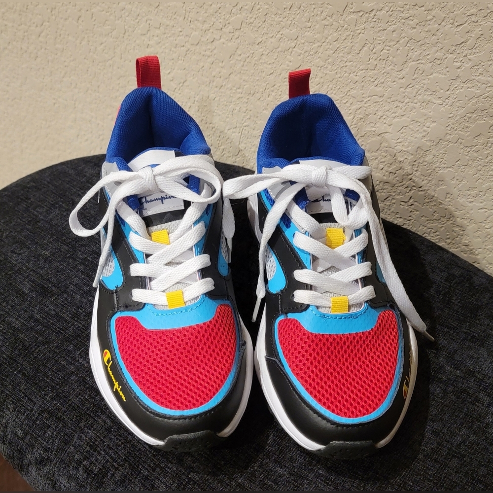 Champion Kids' Red and Blue Sneakers